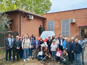 Donato un mezzo per il trasporto per persone con disabilità alla Comunità di Sant'Egidio di Primavalle