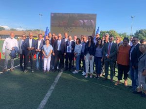 Il patto per Montespaccato, la risposta dopo il raid vandalico. Gualtieri: "Qui modello contro l'illegalità"