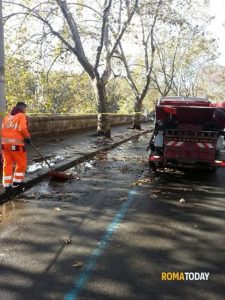 Spazzamento foglie 2.0, Ama punta sul privato: ora il servizio diventa "smart"