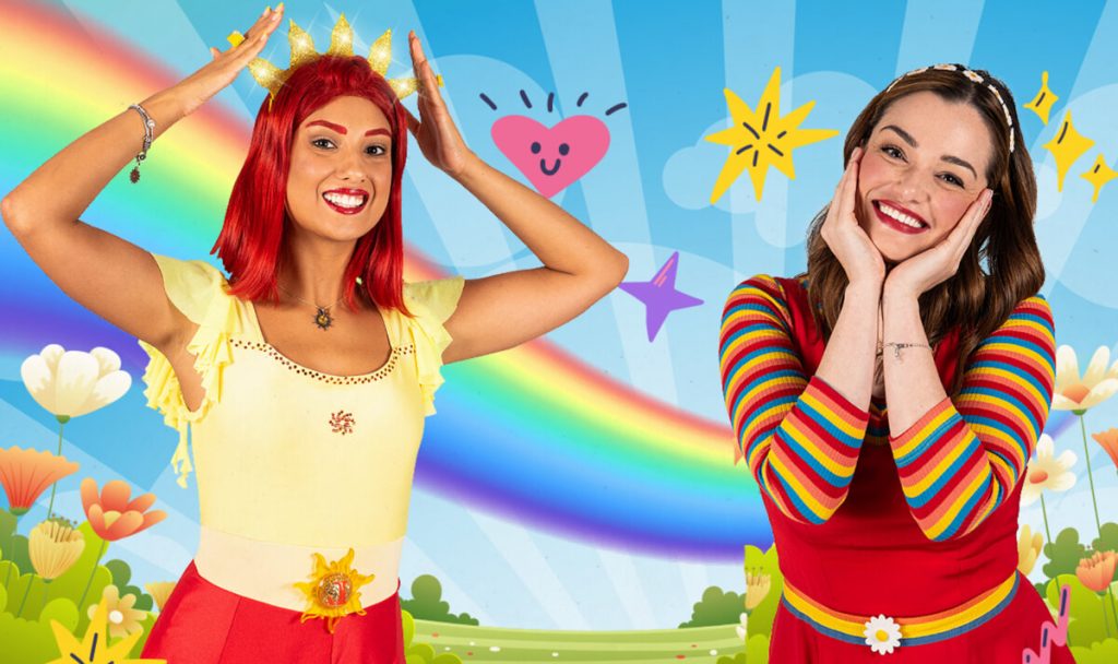 Lucilla e Daisy Dot a Zoomarine