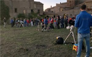 Telescopi a Roma, osservazione della Luna a Villa Carpegna