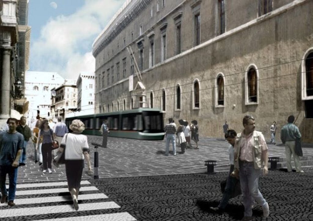 Tram Tva, lavori al via a inizio 2025. A Corso Vittorio i binari passeranno a centro strada