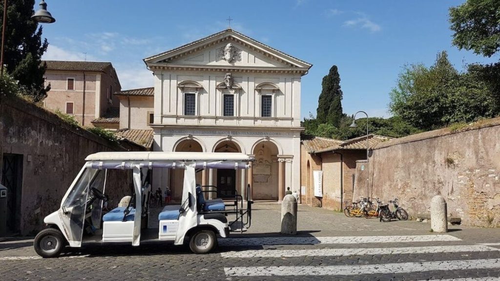 Appia Antica e Catacombe visita guidata in golf cart