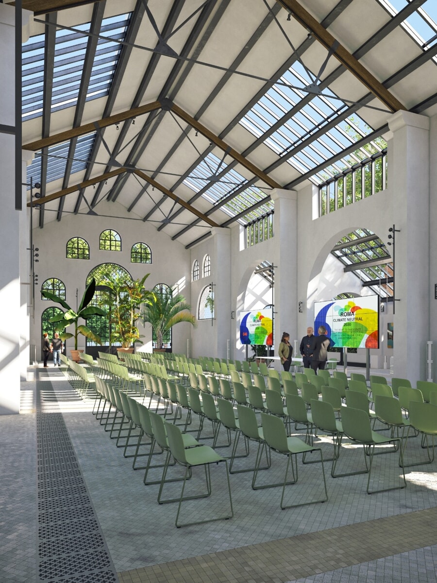 Aranciera di San Sisto 2.0: la serra monumentale diventa davvero "green"