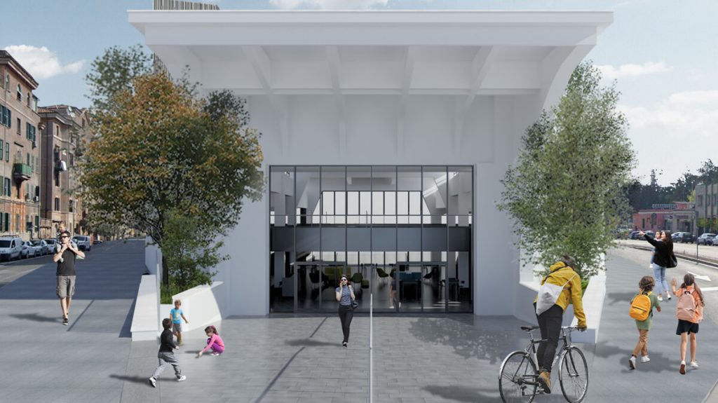 Una galleria urbana dedicata a studio e attività ludiche. Ecco come sarà la biblioteca di via della Lega Lombarda