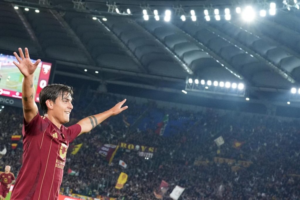 Roma-Torino 1-0: Dybala torna al gol, Mancini non sbaglia nulla