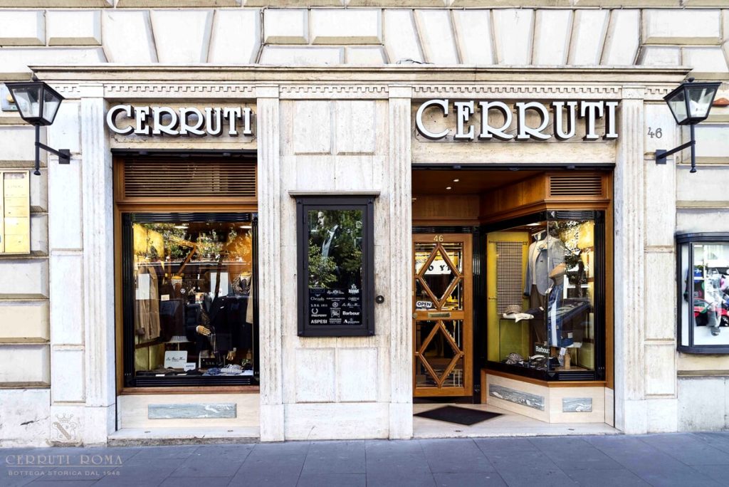 Cerruti, tre generazioni di "abiti da uomo" in via Cola di Rienzo dal 1948