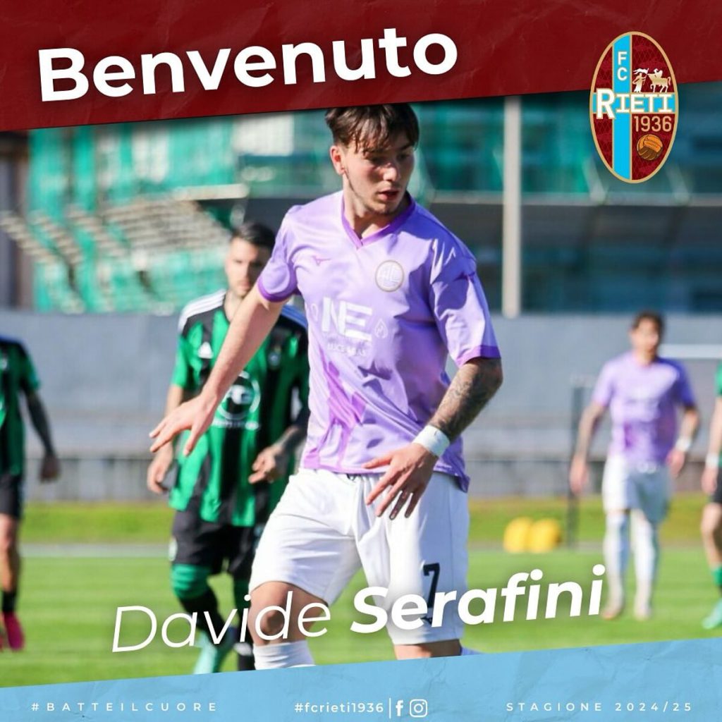 Un ex Lazio e Salernitana è il nuovo colpo dell'FC Rieti per l'Eccellenza
