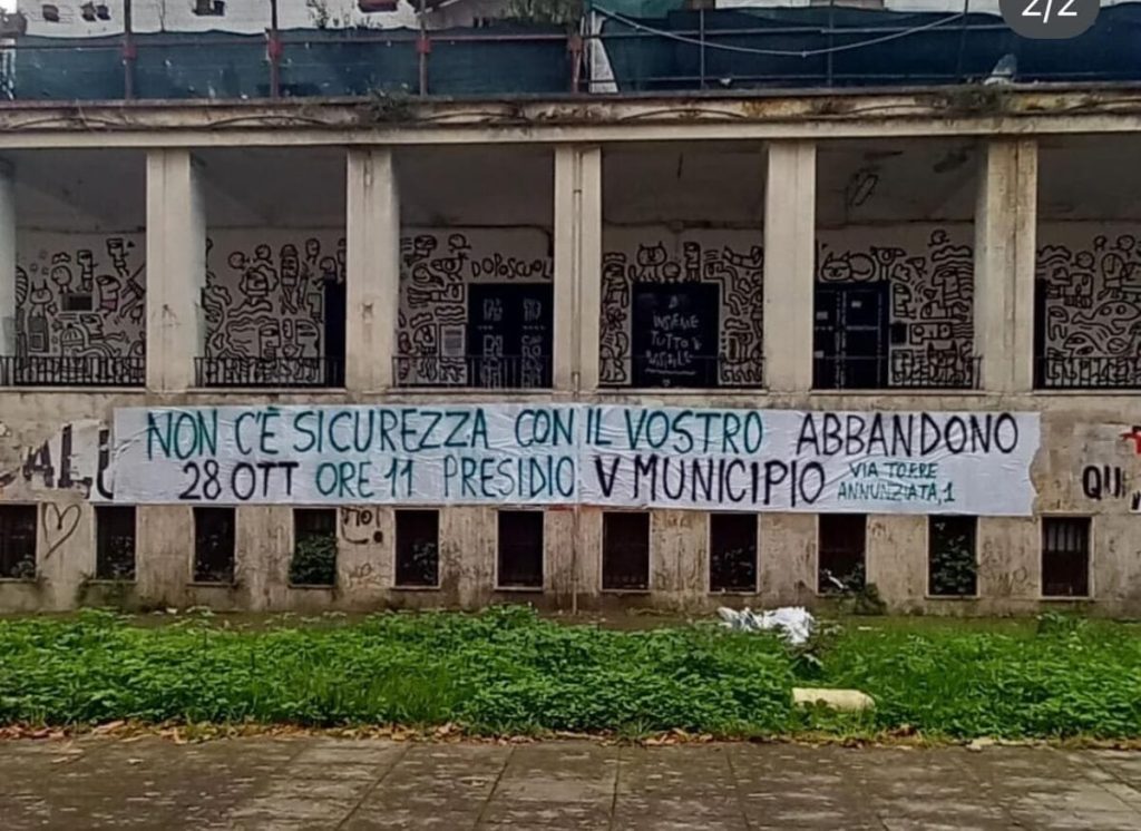 "Ater e municipio hanno abbandonato il Quarticciolo". I residenti lanciano la protesta