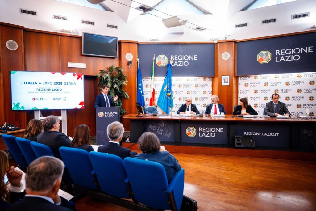 La Regione Lazio vola in Giappone per l'Expo 2025 ad Osaka