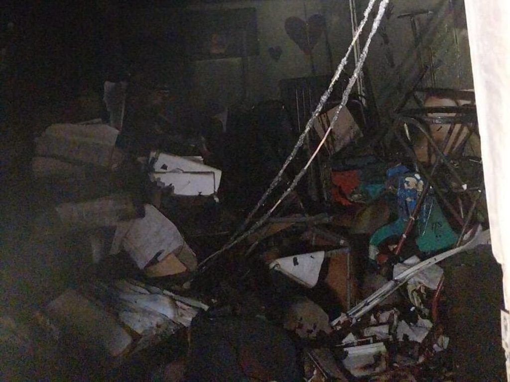 Ancora un incendio al liceo Gullace: "Danneggiata area non coinvolta nel primo rogo"