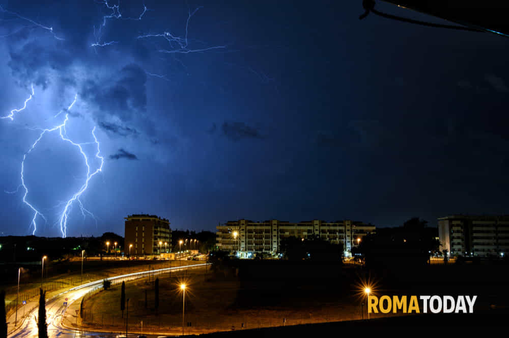 Meteo a Roma: temporali in arrivo, allerta gialla