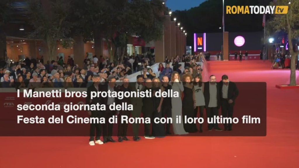 VIDEO | Festa del cinema di Roma, i Manetti bros di prendono il red carpet con “U. S. Palmese”