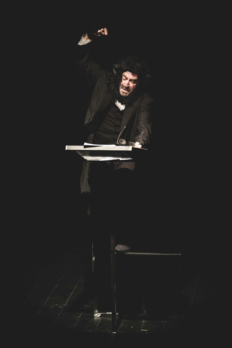 "Una relazione per un'accademia" a Teatro Argot Studio