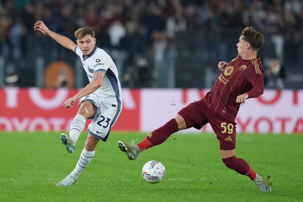 Roma-Inter 0-1: Zalewski errore imperdonabile, Svilar il migliore