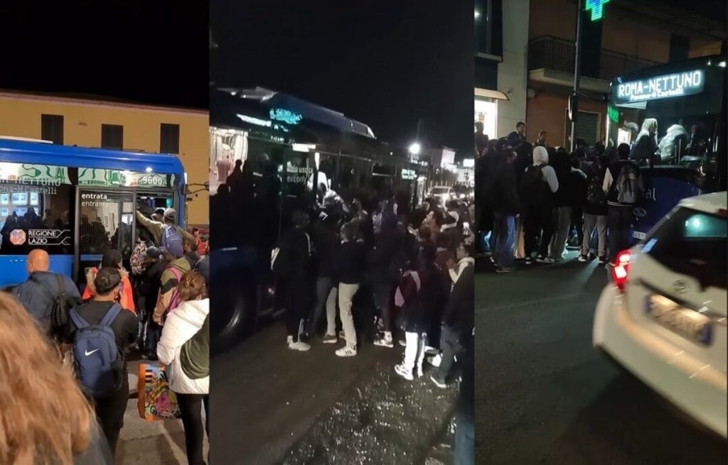 La serata infernale dei pendolari della Roma Nettuno rimasti senza treni a causa di un ordigno bellico
