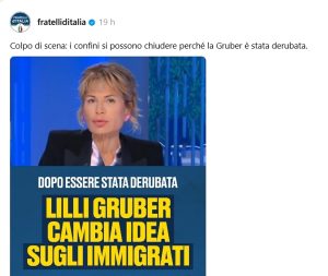 Lilli Gruber, la polemica con Salvini e Fratelli d'Italia dopo il furto subito: "Dalla destra solo fake news"