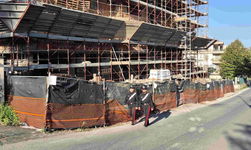 Mancata sicurezza sul lavoro: sequestrato cantiere edile