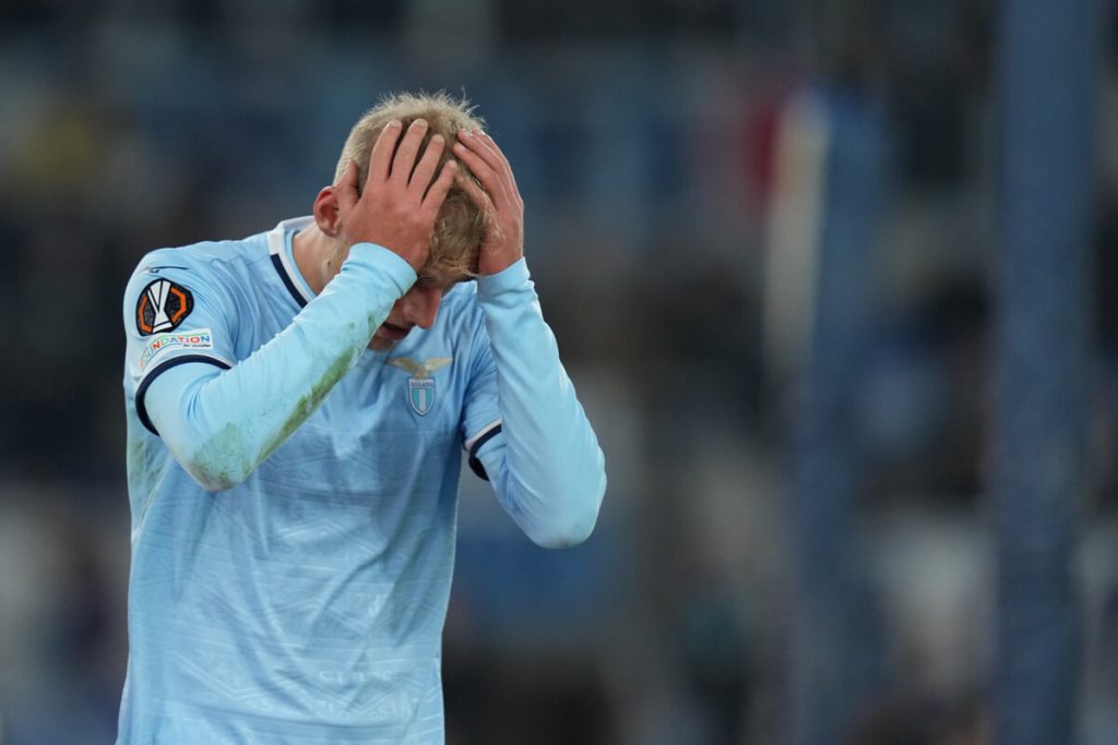 Lazio-Ludogorets 0-0: Guendouzi fermato dalla traversa, Isaksen recrimina per un rigore non concesso