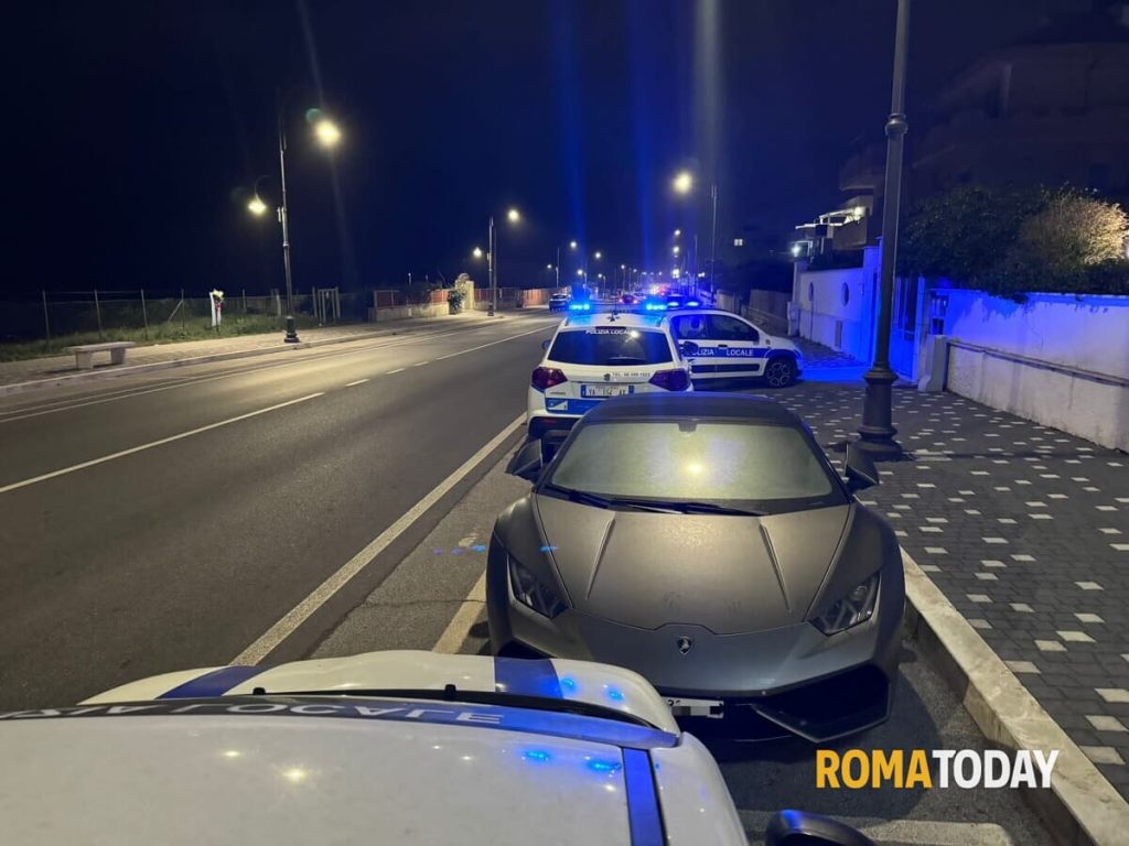 Dietro la Lamborghini sequestrata ad Anzio una maxi indagine sulle supercar