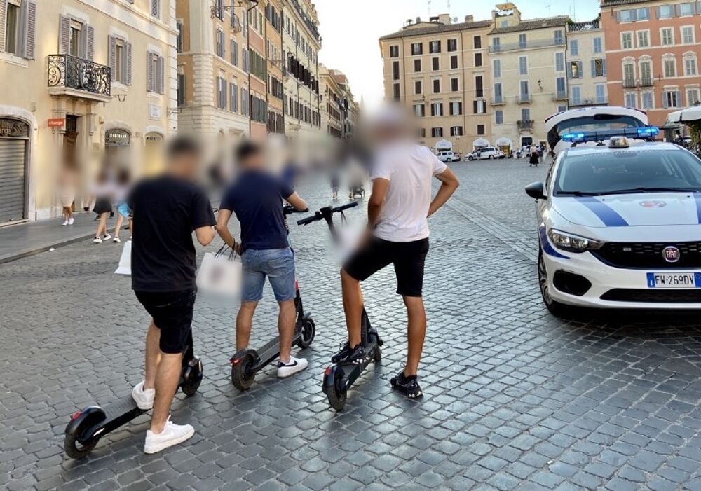 Mobilità in sharing, Roma seconda in Italia per incidenti con i monopattini