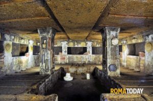Ruba valigie a turisti: il ladro della necropoli etrusca incastrato dalle telecamere