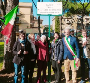 Torre Angela, il parco del quartiere intitolato ai partigiani. Franco: "Aree ludiche dedicate a Cossetto e Ghersi"