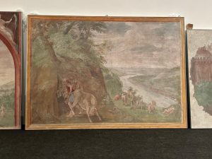 Quattro affreschi del XVI secolo restaurati a Palazzo Venezia