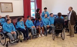 Presentata a Palazzo Chigi di Formello la SS Lazio Basket in carrozzina 2024-2025