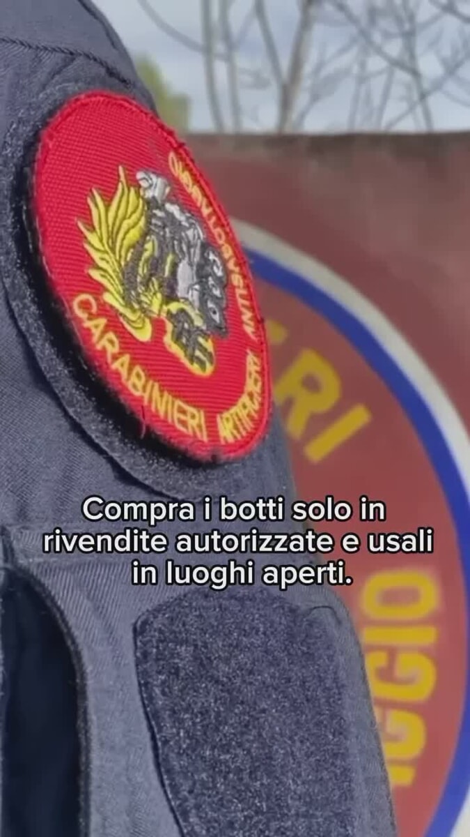 "Usa la testa non rovinarti la festa". La campagna di sensibilizzazione sui botti di Capodanno
