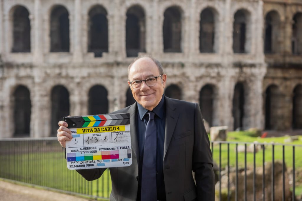 "Vita da Carlo 4", al via le riprese: arriva Sergio Rubini, guest star Francesca Fagnani