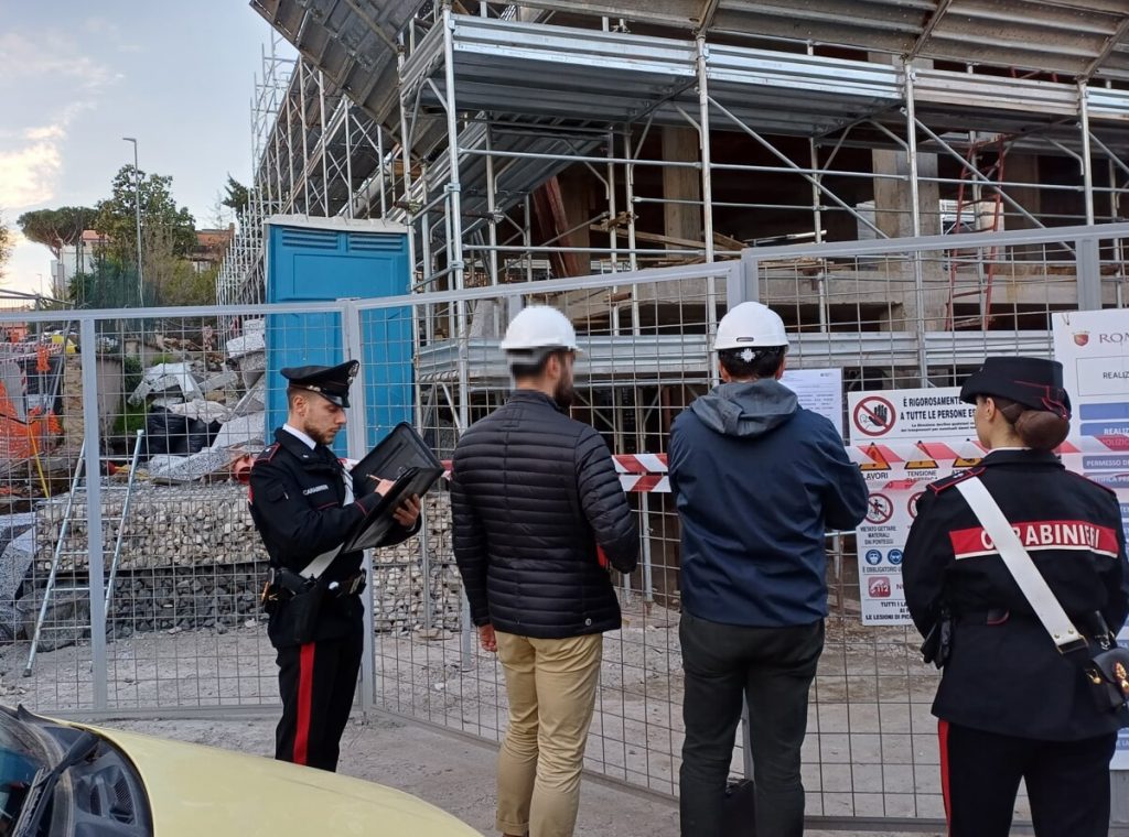 Violazioni sulla sicurezza, cantiere sequestrato
