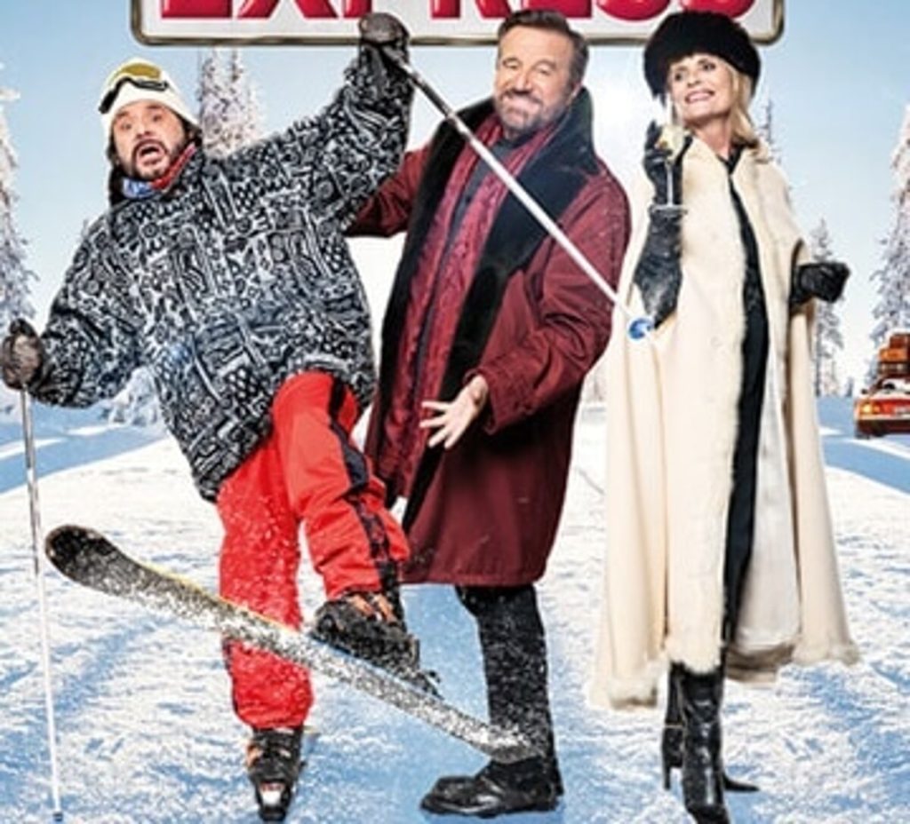 "Cortina express", proiezione e saluti in sala di Christian De Sica e Lillo al The Space - Parco de Medici