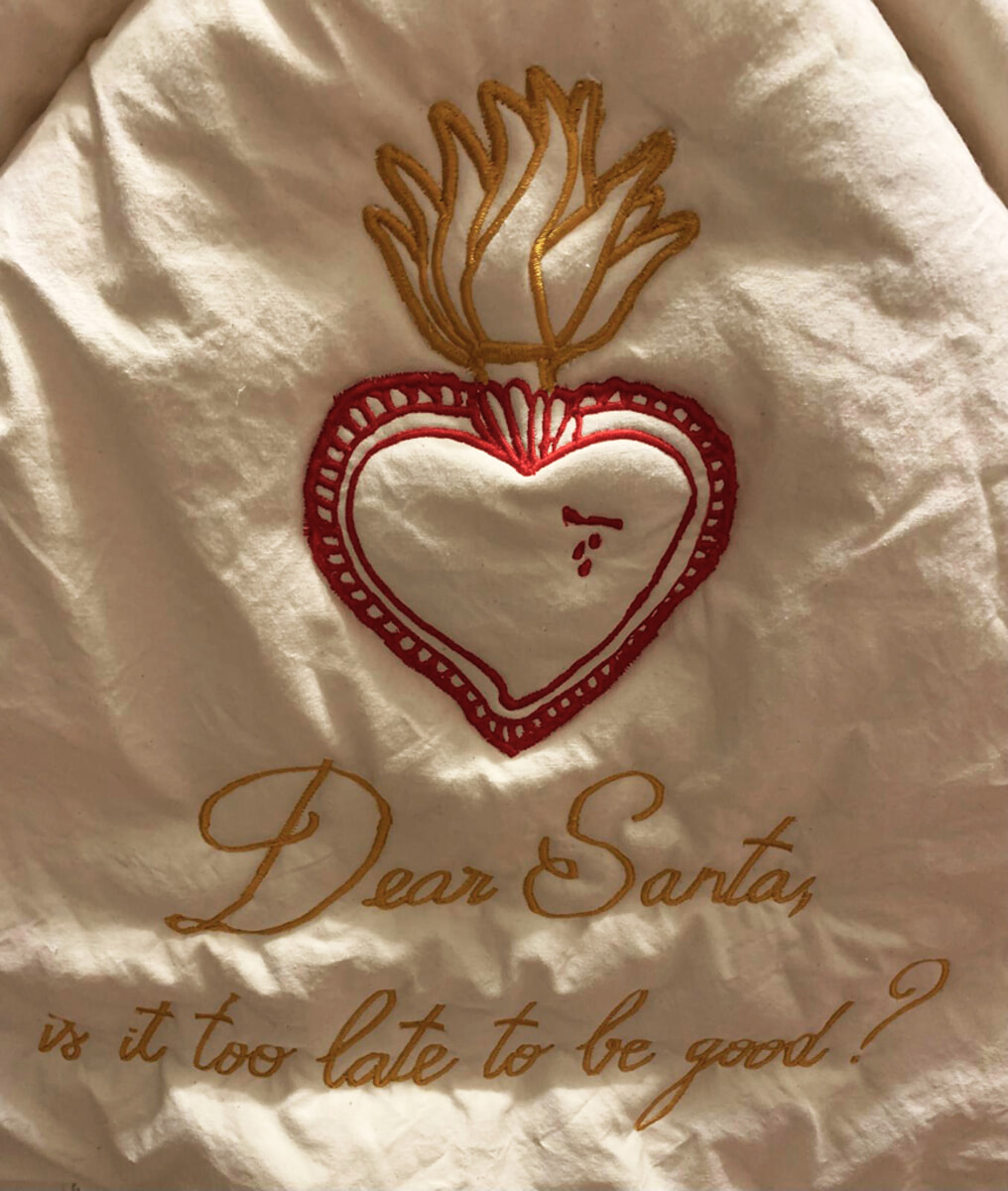 Dear Santa, is it too late to be good?