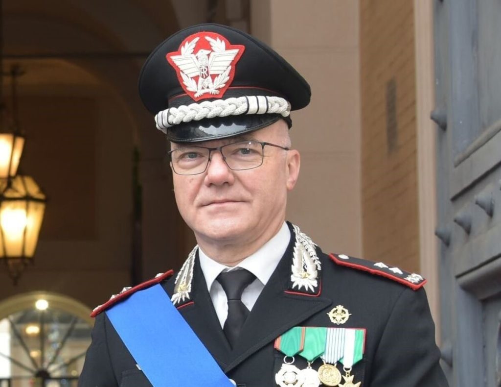 Il generale Cantoni nuovo comandante della Legione carabinieri Lazio