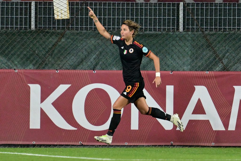 Roma Femminile-Como 2-1: Giacinti e Di Guglielmo firmano la rimonta romanista
