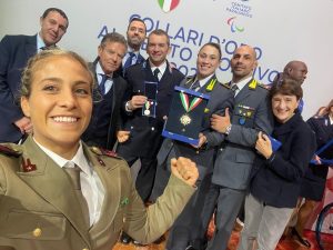 La judoka romana Odette Giuffrida riceve il Collare d'Oro al Merito Sportivo
