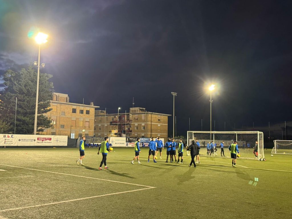 Arrivano le luci allo stadio Tamagnini di Civitavecchia, il comunicato del club