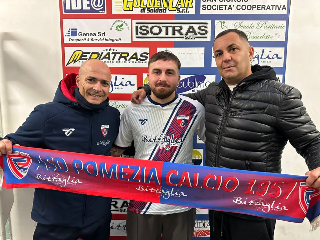 Colpo Pomezia, è ufficiale l'ex giocatore della Roma