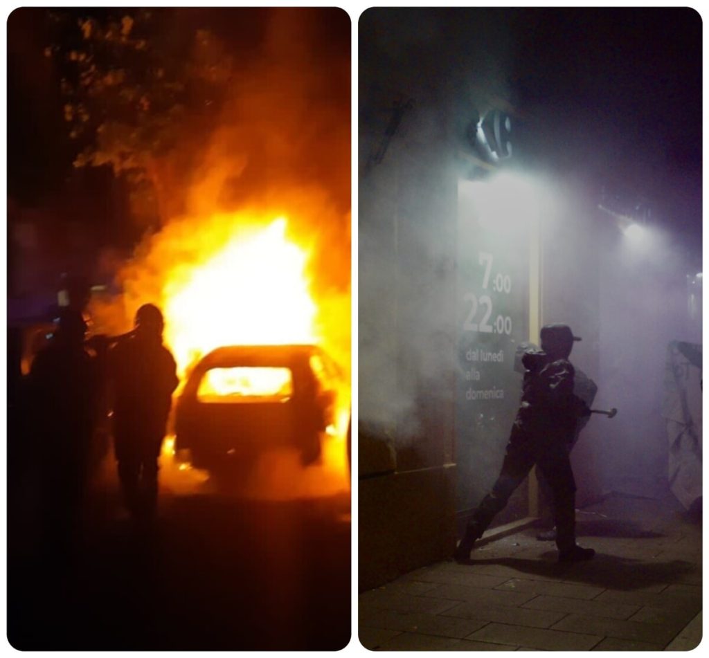 La mano anarchica dietro l'attentato incendiario alla Italferr. La rivendicazione: "Azione diretta. Sabotaggio"