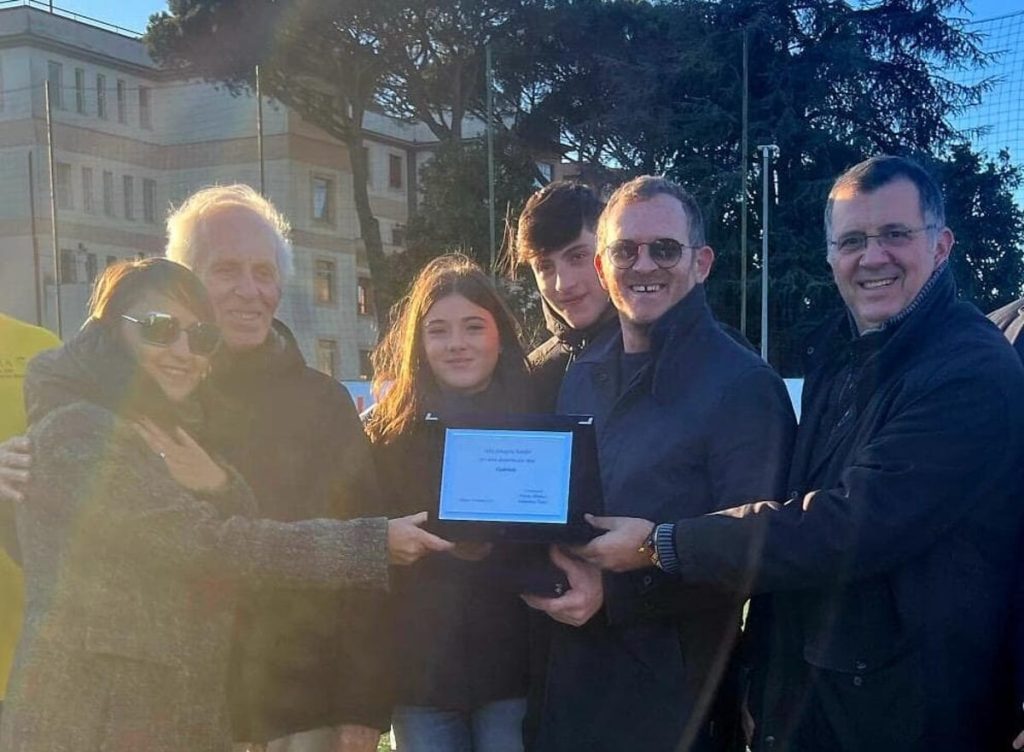 Memorial Gabriele Sandri, una targa speciale per la famiglia di Gabbo