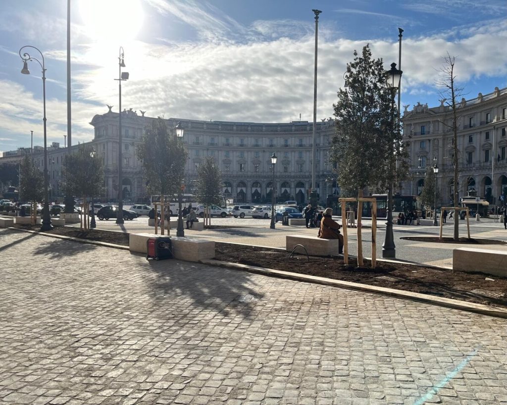 Inaugurato il restyling di piazza della Repubblica e dei Giardini di Dogali