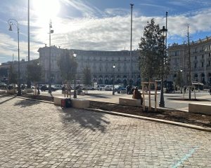 Inaugurato il restyling di piazza della Repubblica e dei Giardini di Dogali