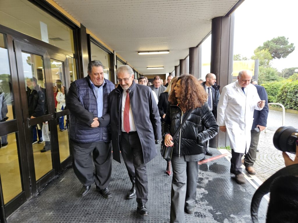 Inaugurato servizio psichiatrico al Grassi. Rocca: “Avrà 16 posti letto ed attrezzature moderne”