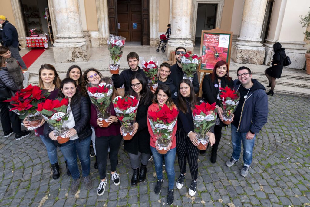 Le Stelle di Natale AIL nelle piazze di Roma