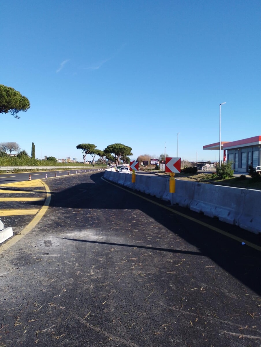 Aperto lo svincolo provvisorio sulla Cristoforo Colombo