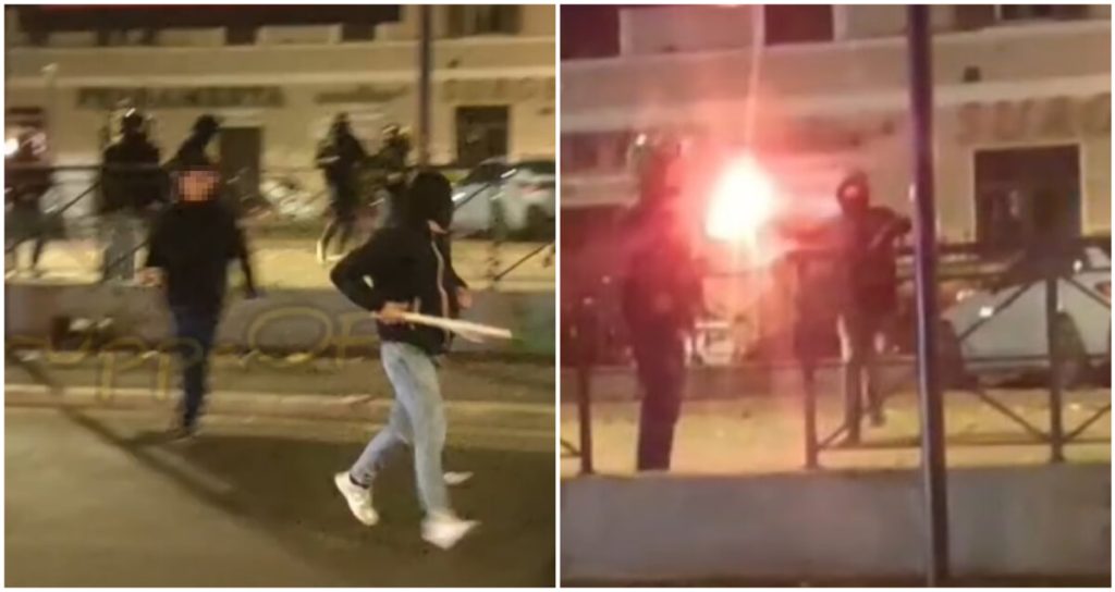 Petardi e mazze a Tor di Quinto, gli ultras della Roma attaccano i tifosi della Samp