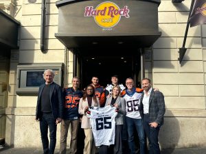 Finale del campionato NFL all'Hard Rock Cafè