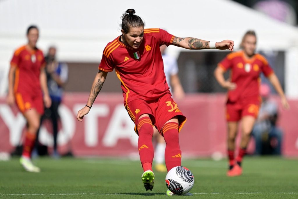 Roma Femminile-Napoli 2-2: Linari segna nel recupero e manda le giallorosse in semifinale di Coppa Italia