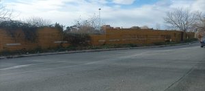 A Borghesiana ci sono ancora i resti del cantiere della metro C terminato dieci anni fa